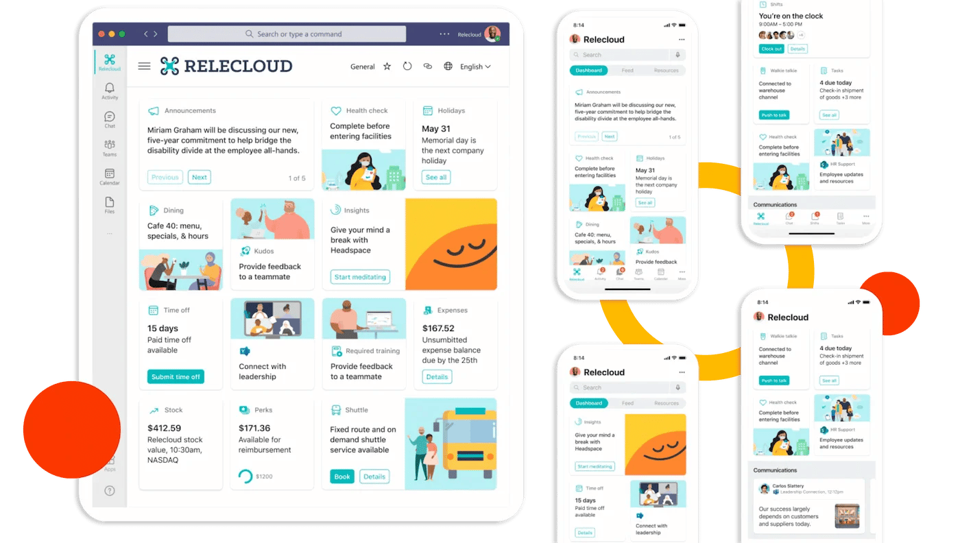 Curate a centralized destination with Microsoft Viva Insights