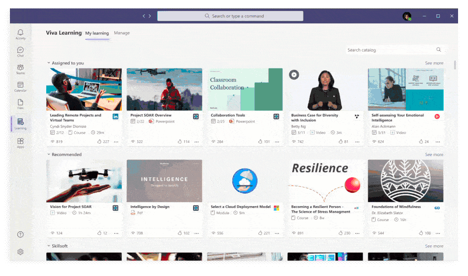 Why Microsoft Viva Learning?