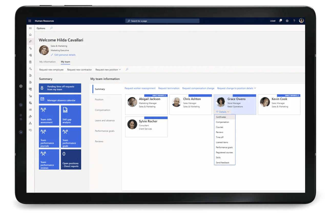 Automate routine activities with Dynamics 365 Human Resources