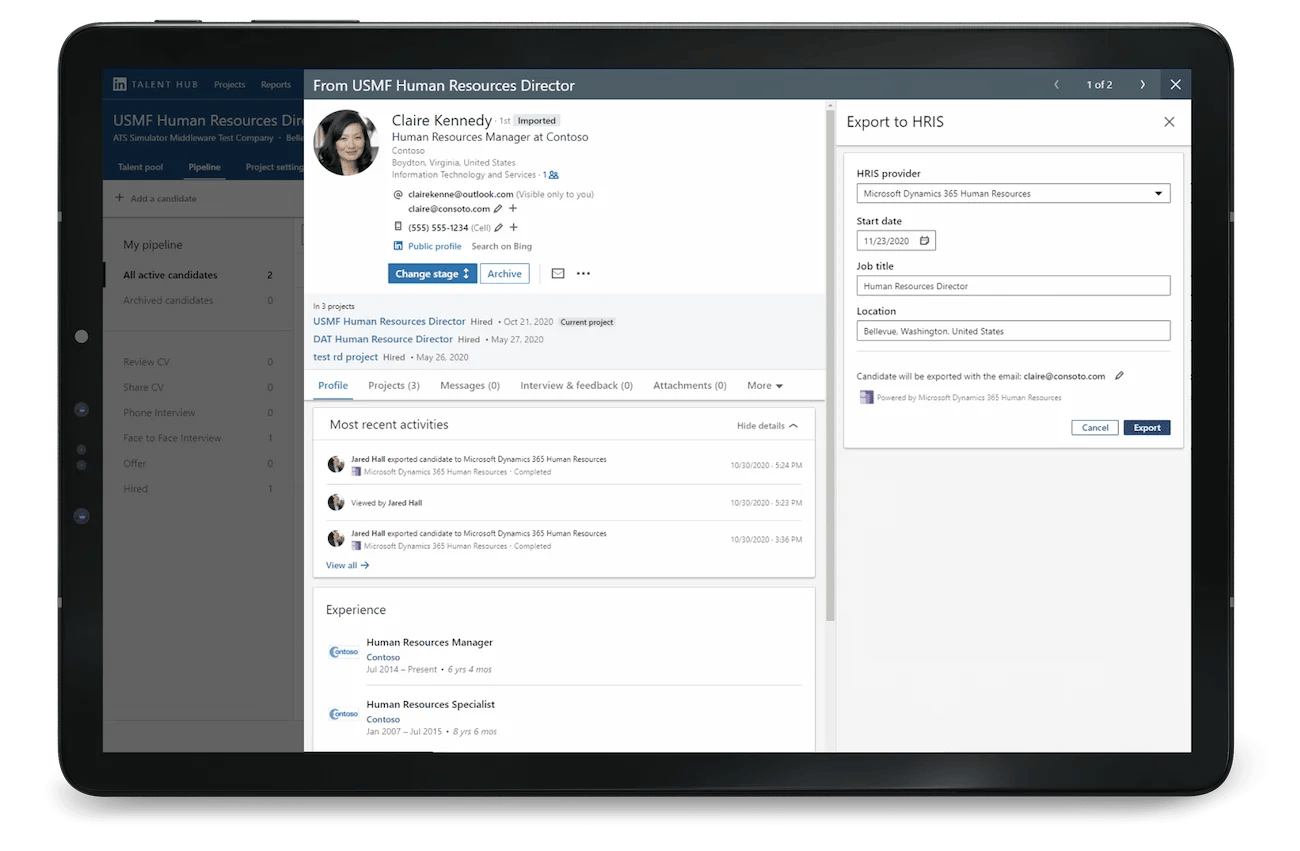 Optimize your recruitment processes through Dynamics 365 Human Resources