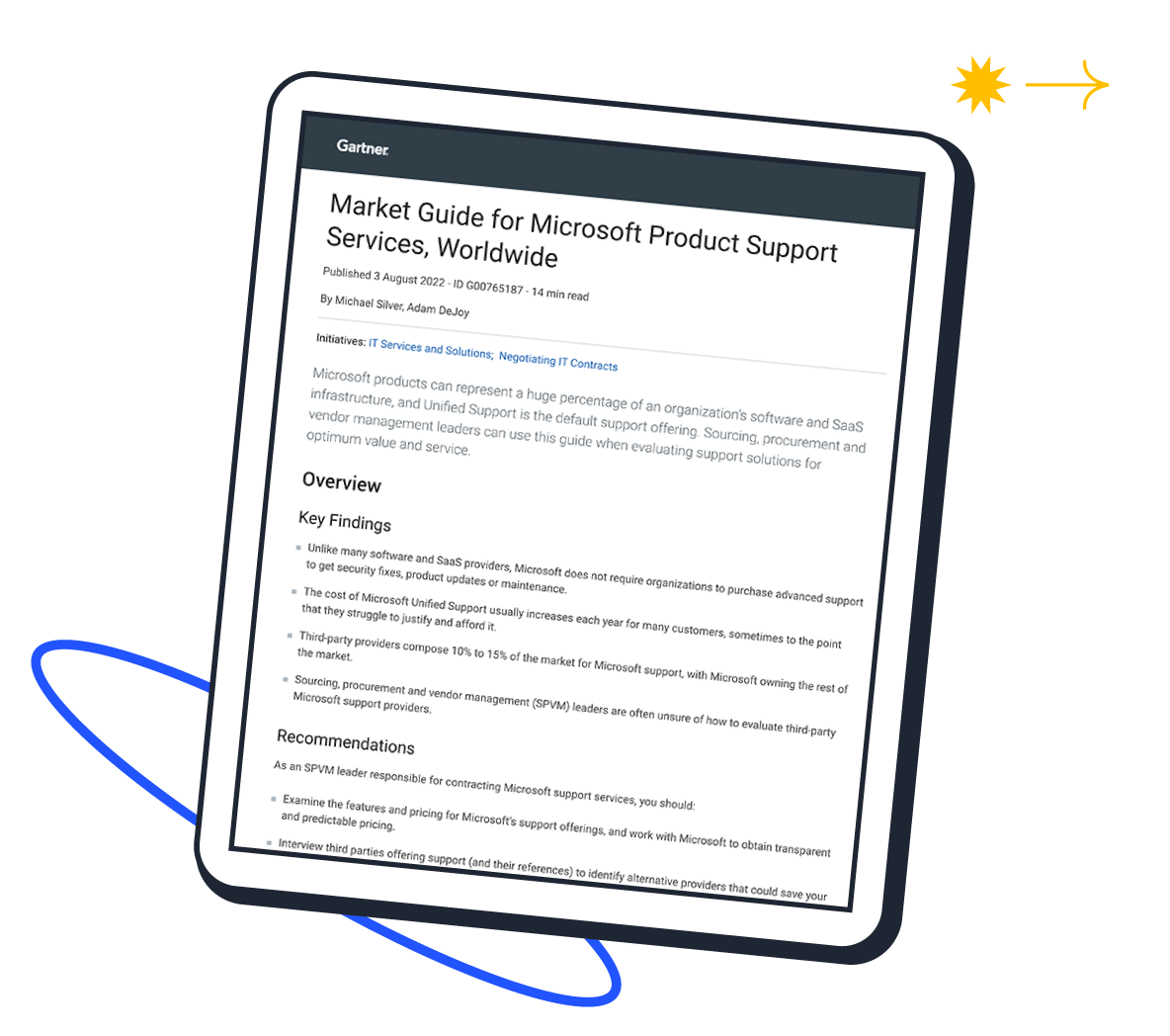 2022 Gartner®Market Guide for Microsoft Product Support Services, Worldwide