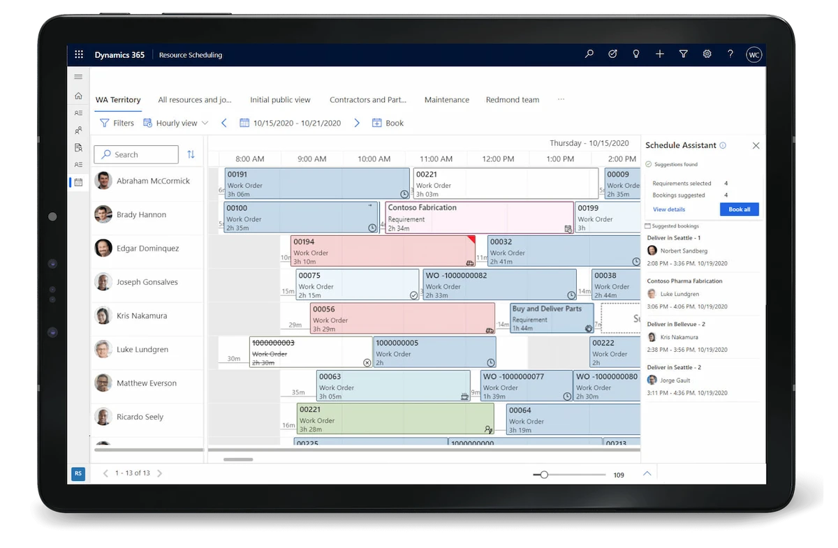 Dynamics 365 Field Service allows automated scheduling with AI 