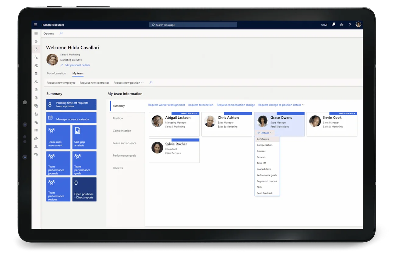 Automate routine activities with Dynamics 365 Human Resources