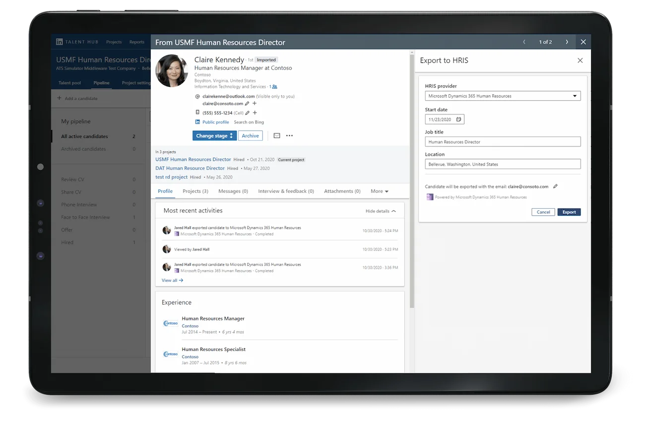 Optimize your recruitment processes through Dynamics 365 Human Resources